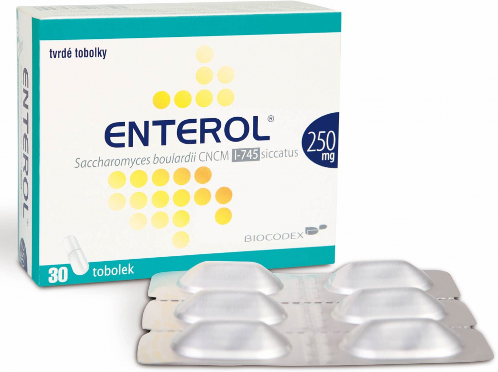 Enterol 250 mg kapsuly cps.dur.30 x 250 mg