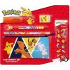 Peračník a školský set so samolepkami Pokémon