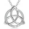 For Silver Náhrdelník Trinity so zirkónmi - Striebro 925 For Silver Náhrdelník Trinity so zirkónmi - Striebro 925