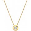 Hot Diamonds Pozlátený náhrdelník s diamantom a topazmi Jac Jossa Soul DP920 (retiazka, prívesok) Hot Diamonds Pozlátený náhrdelník s diamantom a topazmi Jac Jossa Soul DP920 (retiazka, prívesok)