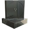 MediaRange CD obal pre 1 disk, 10,4mm transparentný s čiernym trayom - balenie 50ks; Machnine packing MediaRange CD obal pre 1 disk, 10,4mm transparentný s čiernym trayom - balenie 50ks; Machnine packing