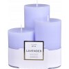 Tradičná parafínová sviečka Levanduľa Artman 3 ks Tradičná parafínová sviečka Levanduľa Artman 3 ks