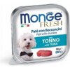 Monge Dog Fresh paštéta a kúsky s tuniakom 100g Monge Dog Fresh paštéta a kúsky s tuniakom 100g