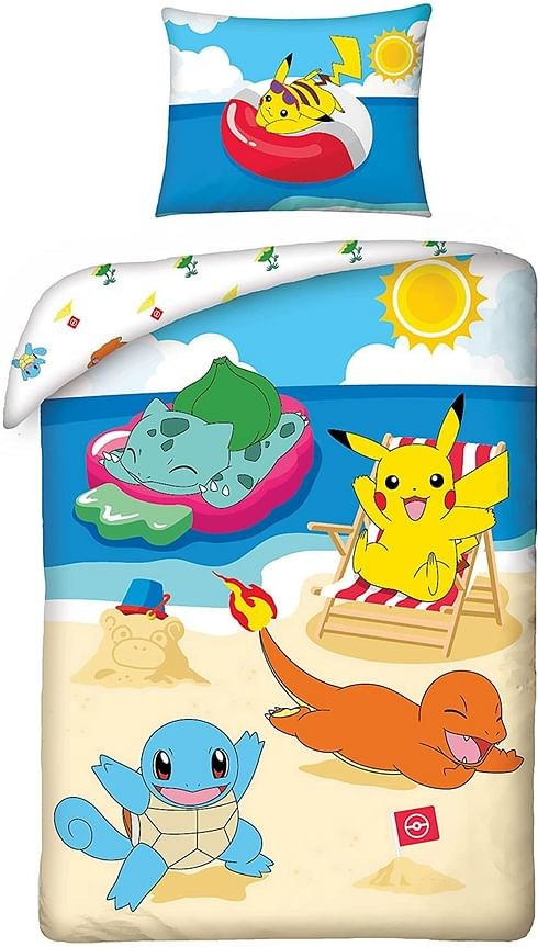 Halantex Obliečky Pokémon pláž Bavlna 140x200 70x90