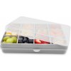 Melii Snackle Box krabička na desiatu 1368 ml sivá