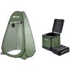 Holdcarp Sada prenosného záchodu a hygienického stanu Portable Toi BIG + Toilet & Shower Tent 50695061 Holdcarp Sada prenosného záchodu a hygienického stanu Portable Toi BIG + Toilet & Shower Tent 50695061