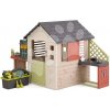 Domček s kvetináčom pri dielni Nature Playhouse&Kitchen Life Smoby s kuchynkou rozšíriteľný s UV filtrom od 24 mes Domček s kvetináčom pri dielni Nature Playhouse&Kitchen Life Smoby s kuchynkou rozšíriteľný s UV filtrom od 24 mes