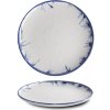 G. Benedikt Plytký tanier OPTIMO, 26 cm, dekor Mosaic blue rim