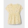 GAP Baby vzorovaný top Žltá 6-12M GAP Baby vzorovaný top Žltá 6-12M