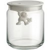 Dóza na potraviny GIANNI 750 ml, biele viečko, sklo, Alessi Dóza na potraviny GIANNI 750 ml, biele viečko, sklo, Alessi