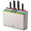 JOSEPH JOSEPH Folio Icon Plus 60227 Silver Multicolour Dosky a nože so stojanom Regular 30 × 20 cm JOSEPH JOSEPH Folio Icon Plus 60227 Silver Multicolour Dosky a nože so stojanom Regular 30 × 20 cm
