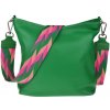 NovaKabelka.sk Amalia Verde V kožená talianska crossbody kabelka zelená NovaKabelka.sk Amalia Verde V kožená talianska crossbody kabelka zelená