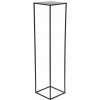 HowHomely Stojan na kvety 100 cm ČIERNY HowHomely Stojan na kvety 100 cm ČIERNY