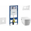 Geberit Duofix Modul na závesné WC s tlačidlom Sigma30, biela/lesklý chróm + Tece One - sprchovacia toaleta a doska, Rimless, SoftClose 111.300.00.5 NT5 Geberit Duofix Modul na závesné WC s tlačidlom Sigma30, biela/lesklý chróm + Tece One - sprchovacia toaleta a doska, Rimless, SoftClose 111.300.00.5 NT5