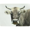 Mars & More 4ks pevné korkové prestieranie s motívom švajčiarskej kravy 30x40x0,4m