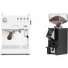 Ascaso Steel DUO PID, White&Wood + Eureka Mignon Specialita Smart, CR black Ascaso Steel DUO PID, White&Wood + Eureka Mignon Specialita Smart, CR black