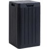 Toomax Odpadkový kôš záhradný plastový RIO GARDEN 80 l grafitový