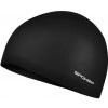 Spokey SUMMER CUP Silikónová plavecká čiapka, čierna Spokey SUMMER CUP Silikónová plavecká čiapka, čierna