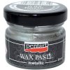 Metalická vosková pasta 20ml - strieborná Metalická vosková pasta 20ml - strieborná