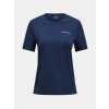 Peak performance W EXPLORE LOGO TEE modrá