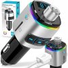 VYSIELAČ FM BLUETOOTH NABÍJAČKA 2X USB SD QC 3.0 VYSIELAČ FM BLUETOOTH NABÍJAČKA 2X USB SD QC 3.0