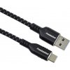 OEM PremiumCord kábel USB-C - USB 3.0 A (USB 3.2 gen1, 3A, 5Gbit/s) bavlnený oplet a hliníkové konektory 1m ku31cx1 OEM PremiumCord kábel USB-C - USB 3.0 A (USB 3.2 gen1, 3A, 5Gbit/s) bavlnený oplet a hliníkové konektory 1m ku31cx1