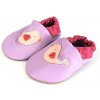 Detské papuče fialová/bordová Detské papuče fialová/bordová