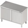 Centrální stůl s křídlovými dveřmi 1100x600x850 mm | STALGAST, 980176110 inox Centrální stůl s křídlovými dveřmi 1100x600x850 mm | STALGAST, 980176110 inox