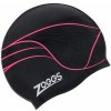 Zoggs Plavecká čiapka - Silicone Printed Cap čierna/ružová Zoggs Plavecká čiapka - Silicone Printed Cap čierna/ružová