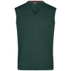 James & Nicholson pánsky sveter bez rukávov JN657 lesní zelená James & Nicholson pánsky sveter bez rukávov JN657 lesní zelená
