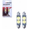 4Cars LED žiarovky HQ T11x41MM 2X0.5W HP white 2 ks 96863