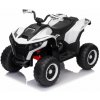 JOKO Elektrická Štvorkolka Fast 4x4, penové kolesá, kožené sedadlo, nosnosť 50kg, FM rádio, biela JOKO Elektrická Štvorkolka Fast 4x4, penové kolesá, kožené sedadlo, nosnosť 50kg, FM rádio, biela