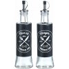 Excellent Houseware Sklenená fľaša na olej/ocot Morgan 300 ml sada 2ks Excellent Houseware Sklenená fľaša na olej/ocot Morgan 300 ml sada 2ks