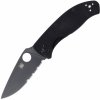 Spyderco Tenacious G-10 Black Black Blade C122GBBKPS Spyderco Tenacious G-10 Black Black Blade C122GBBKPS