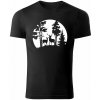 T-ričko Forest pánske tričko Farba trička: Čierna, Farba potlače: Biela, Veľkosť: XL T-ričko Forest pánske tričko Farba trička: Čierna, Farba potlače: Biela, Veľkosť: XL