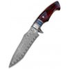 KnifeBoss lovecký damaškový nůž Rosewood VG-10 KnifeBoss lovecký damaškový nůž Rosewood VG-10