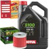 MOTUL 5100 10W40 4T 4 Litre + OLEJOVÝ FILTER HIFLO HF139 MOTUL 5100 10W40 4T 4 Litre + OLEJOVÝ FILTER HIFLO HF139