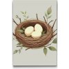 Vymalujsisam.sk Maľovanie podľa čísiel - Vtáčie hniezdo Veľkosť: 20x30cm, Rám: Bez rámu, iba zrolované plátno Vymalujsisam.sk Maľovanie podľa čísiel - Vtáčie hniezdo Veľkosť: 20x30cm, Rám: Bez rámu, iba zrolované plátno