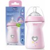 Chicco fľaša dojčenská Natural Feeling dievča ružová 330ml Chicco fľaša dojčenská Natural Feeling dievča ružová 330ml