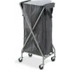 Vozík na bielizeň chrom, 100L PVC vrece Vozík na bielizeň chrom, 100L PVC vrece