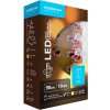Svetielka Mikulášovia BAT modee 0,9m TEPLÁ biela 10LED ML-C3013 Svetielka Mikulášovia BAT modee 0,9m TEPLÁ biela 10LED ML-C3013
