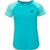 Lotto Dámske tenisové tričko SUPERRAPIDA W VI TEE tyrkysová svetlomodrá čierna Lotto Dámske tenisové tričko SUPERRAPIDA W VI TEE tyrkysová svetlomodrá čierna