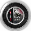 Tenisový výplet Polyfibre Black Venom (200 m) - Čierny (1.30 mm) Tenisový výplet Polyfibre Black Venom (200 m) - Čierny (1.30 mm)