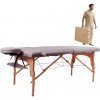 Masážne lehátko inSPORTline Taisage 186x70x62-84 cm 2-dielne drevené Farba hnedá Masážne lehátko inSPORTline Taisage 186x70x62-84 cm 2-dielne drevené Farba hnedá