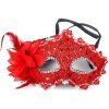 Červená škraboška Masquerade Venetian Mask Red Červená škraboška Masquerade Venetian Mask Red