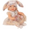 Woopie bábika bábätko 24 cm v šatôčkach a čiapočke s králičími uškami Woopie bábika bábätko 24 cm v šatôčkach a čiapočke s králičími uškami