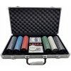 Profesionálna pokerová sada v hliníkovom kufríku, 500 dielov Profesionálna pokerová sada v hliníkovom kufríku, 500 dielov