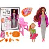 LEAN TOYS Tehotná bábika s bábätkom a doplnkami LEAN TOYS Tehotná bábika s bábätkom a doplnkami