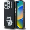 Karl Lagerfeld IML Aquarelle Choupette Zadní Kryt pro iPhone 15 Pro Max Black Karl Lagerfeld IML Aquarelle Choupette Zadní Kryt pro iPhone 15 Pro Max Black