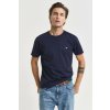 TRIČKO GANT SLIM SHIELD SS T-SHIRT EVENING BLUE TRIČKO GANT SLIM SHIELD SS T-SHIRT EVENING BLUE